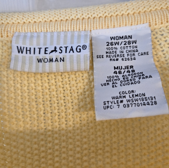 Yellow Button-Up Sweater - Picture 3 of 3